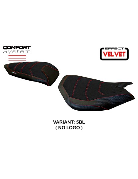 Sitzbezug kompatibel Ducati Panigale 1299 (15-18) Modell Leiden velvet comfort system