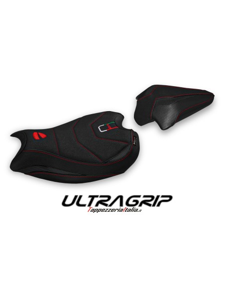 Housse de selle compatible Ducati Panigale V2 (20-22) modèle Galati ultragrip