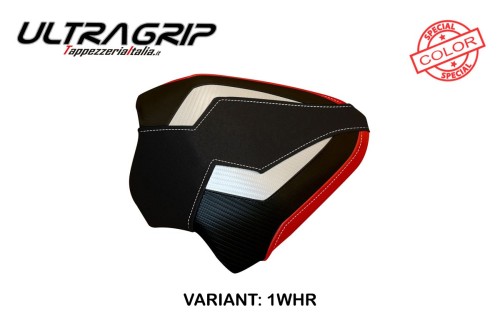 Housse de selle passager pour Ducati Panigale V4 (18-22) modèle Tenby special color ultragrip 2