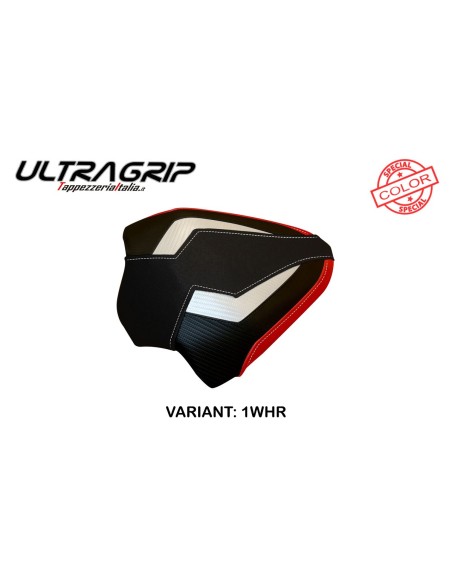 Housse de selle passager pour Ducati Panigale V4 (18-22) modèle Tenby special color ultragrip