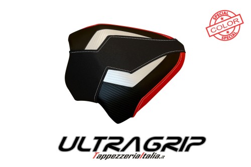 Beifahrersitzbezug für Ducati Panigale V4 (18-22) Modell Tenby Sonderfarbe Ultragrip