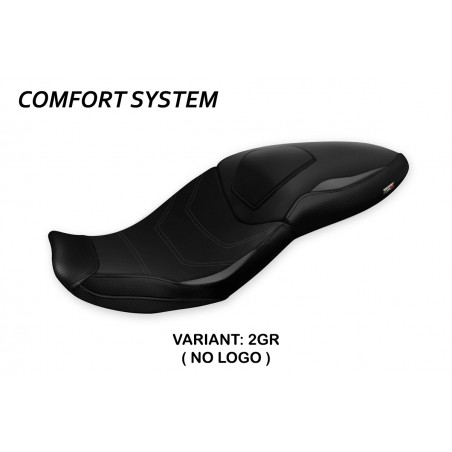 Housse de selle compatible BMW S 1000 XR (20-22) modèle Djanet 2 comfort system
