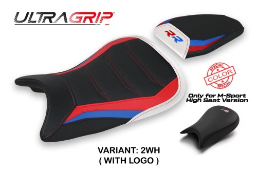 Funda de asiento compatible BMW S 1000 RR M-Sport (19-22) modelo Baltar ultragrip 2