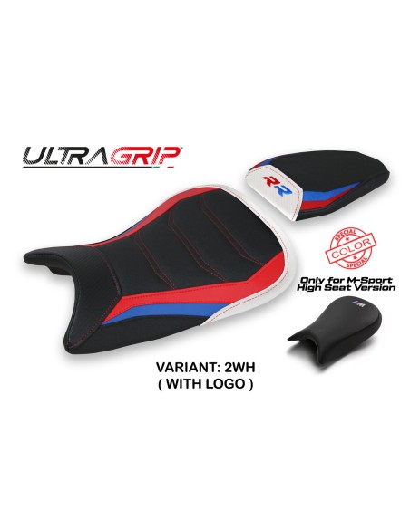 Funda de asiento compatible BMW S 1000 RR M-Sport (19-22) modelo Baltar ultragrip