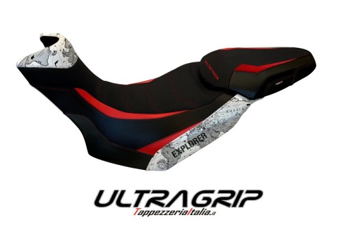 Seat cover compatible Ducati Multistrada 1200 / 1260 Enduro (16-21) Lux Mps ultragrip model
