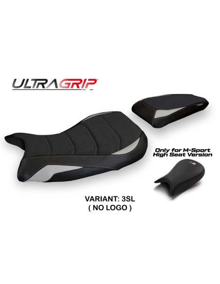 Funda de asiento compatible BMW S 1000 RR M-Sport (19-22) modelo Edige 1 ultragrip