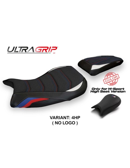 Funda de asiento compatible BMW S 1000 RR M-Sport (19-22) modelo Edige 1 ultragrip