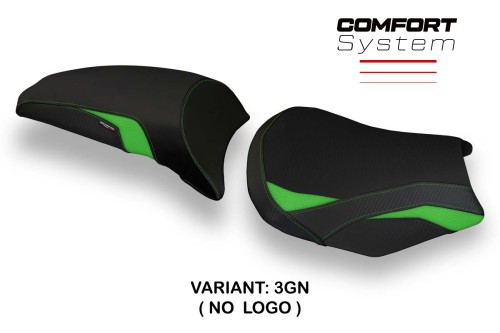 Funda de asiento compatible Kawasaki Z 650 (17-22) modelo Vergato 1 comfort system 2
