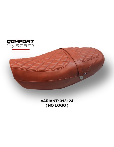 Funda de asiento compatible con Kawasaki Z 900 RS (18-22) modelo Murcia comfort system