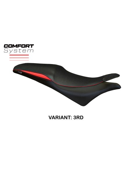 Funda de asiento compatible Honda CBR 600 F (11-13) modelo Ancona comfort system