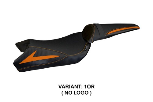 Rivestimento sella compatibile Kawasaki Z 1000 (10-13) modello Berna Total Black 2