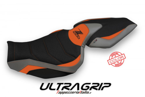 Funda de asiento compatible con Kawasaki Z 1000 (14-20) modelo Hedemora special color ultragrip