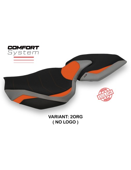 Housse de selle compatible Kawasaki Z 1000 (14-20) modèle Ellos special color comfort system