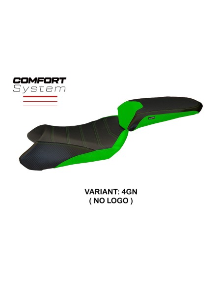 Seat cover compatible Kawasaki Ninja 1000 SX (11-16) Cosenza 1 comfort system model