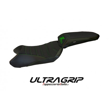 Housse de selle compatible Kawasaki Ninja 1000 SX (17-20) modèle Madison ultragrip