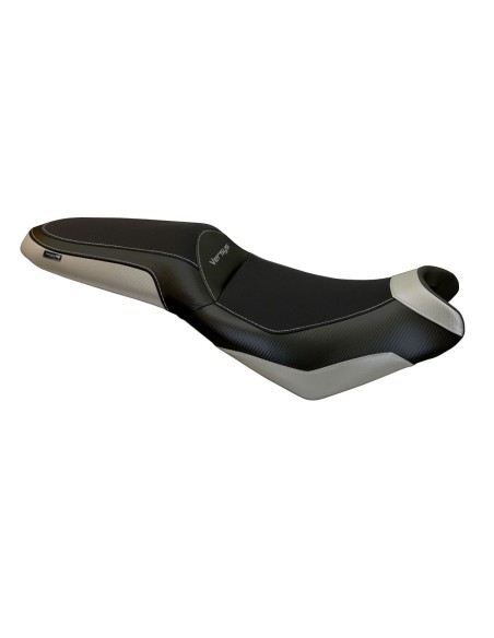 Funda de asiento compatible con Kawasaki Versys 650 (07-22) modelo Elba 2