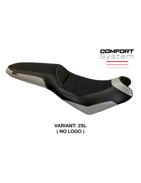 Funda de asiento compatible con Kawasaki Versys 650 (07-22) modelo Elba 2 comfort system