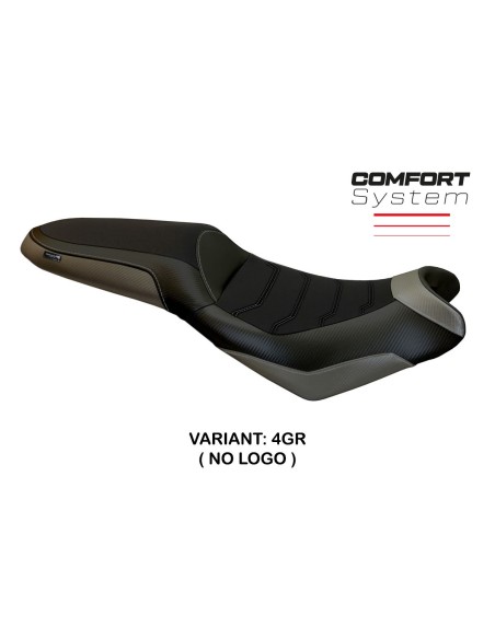 Funda de asiento compatible con Kawasaki Versys 650 (07-22) modelo Elba 2 comfort system