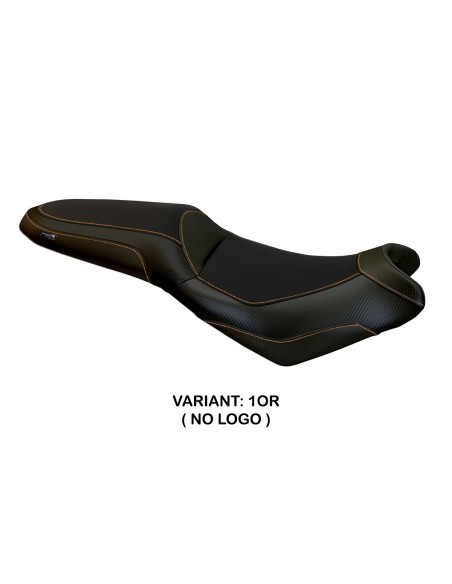 Funda de asiento compatible con Kawasaki Versys 650 (07-22) modelo Elba Total Black