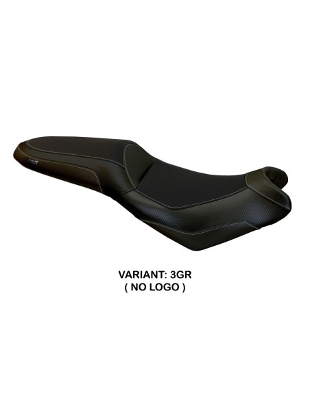 Seat cover compatible Kawasaki Versys 650 (07-22) Elba Total Black model