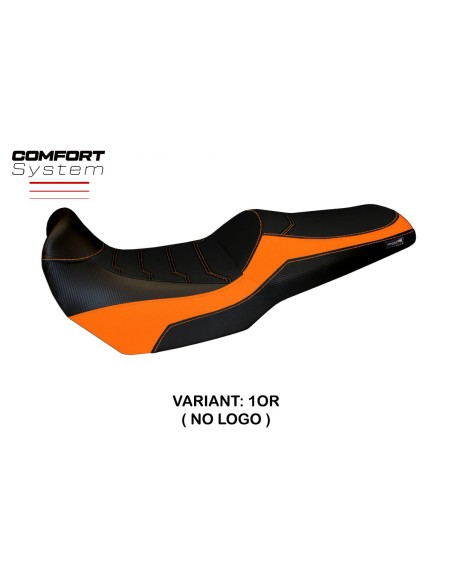 Funda de asiento compatible con Kawasaki Versys 1000 (11-18) modelo Lampedusa Colour comfort system
