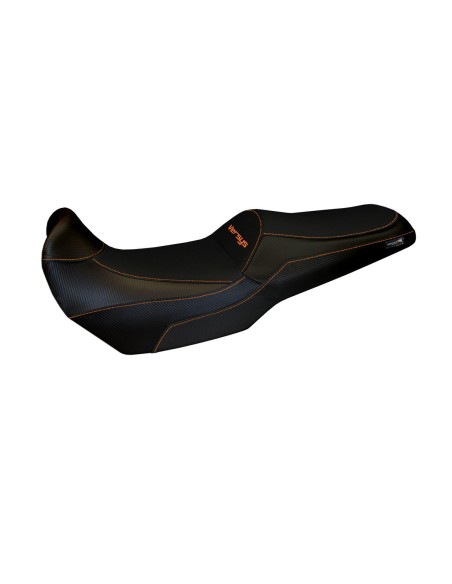 Housse de selle compatible Kawasaki Versys 1000 (11-18) modèle Lampedusa Total Black