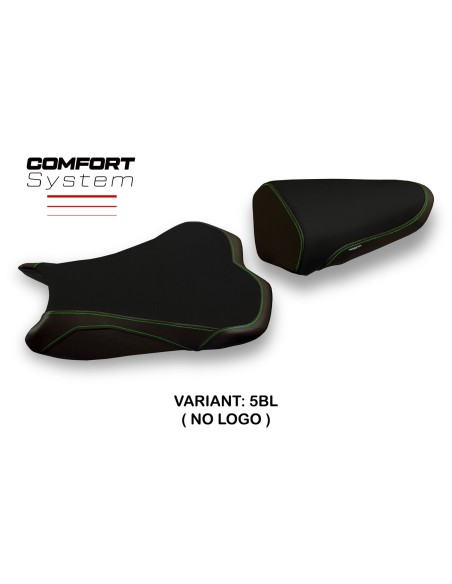 Housse de selle compatible Kawasaki Ninja ZX 6 R (13-18) modèle Ganda 1