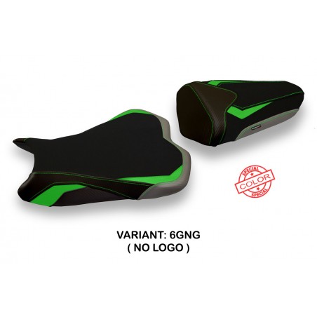 Funda de asiento compatible con Kawasaki Ninja ZX 6 R (13-18) modelo Astana special color