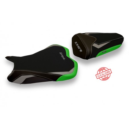 Housse de selle compatible Kawasaki Ninja ZX 6 R (13-18) modèle Astana special color