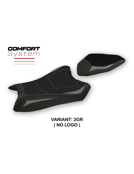 Housse de selle compatible Kawasaki Ninja ZX 6 R (19-20) modèle Anadia comfort system