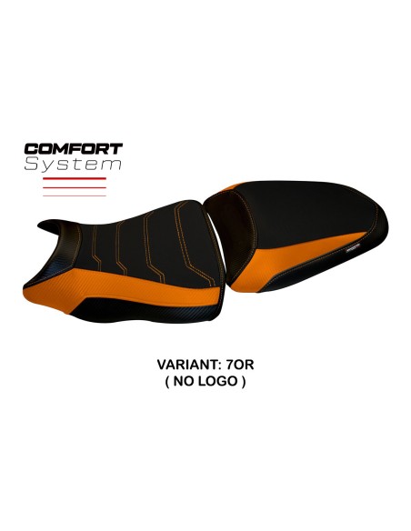 Funda de asiento compatible Kawasaki ER-6N / ER-6F (12-16) modelo Dayton 1 comfort system