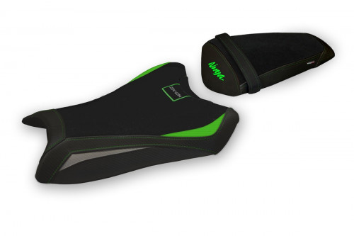 Housse de selle compatible Kawasaki Ninja ZX 10 R (11-15) modèle Indore special color