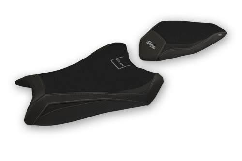 Funda de asiento compatible con Kawasaki Ninja ZX 10 R (16-20) modelo Alcains