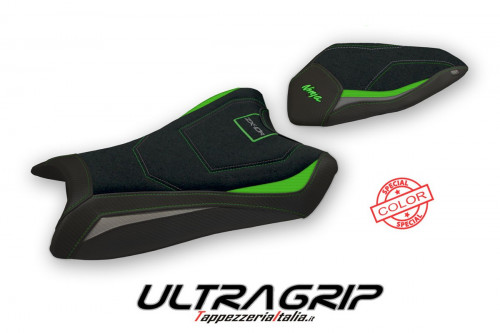 Seat cover compatible Kawasaki Ninja ZX 10 R (16-20) Monroy special color ultragrip model