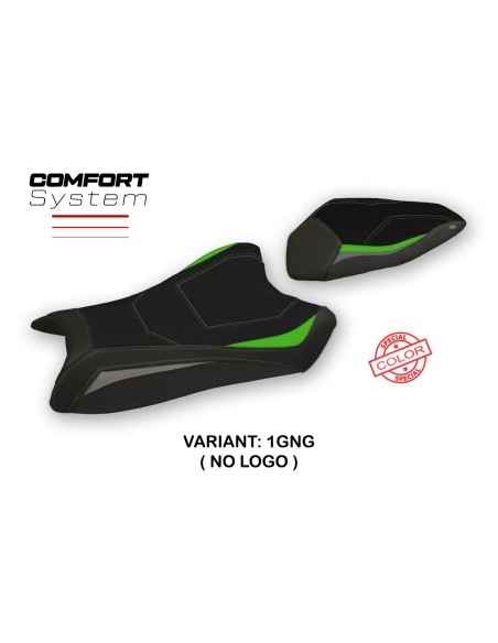 Sitzbezug kompatibel Kawasaki Ninja ZX 10 R (16-20) Modell Hervas special color comfort system