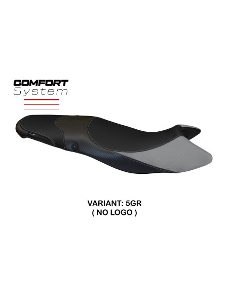Funda de asiento compatible Triumph Street Triple (07-12) modelo Morris 1comfort system