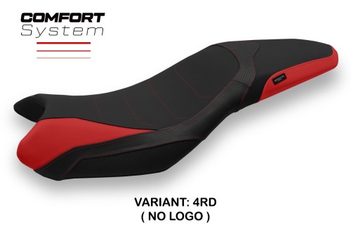 Funda de asiento compatible Triumph Street Triple (13-16) modelo Mariposa 1 comfort system 2