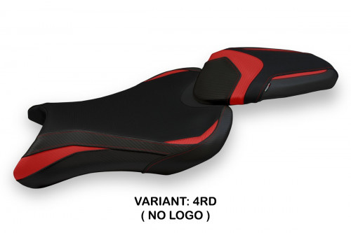 Funda de asiento compatible con Triumph Street Triple (17-22) modelo Sarzana 1 2