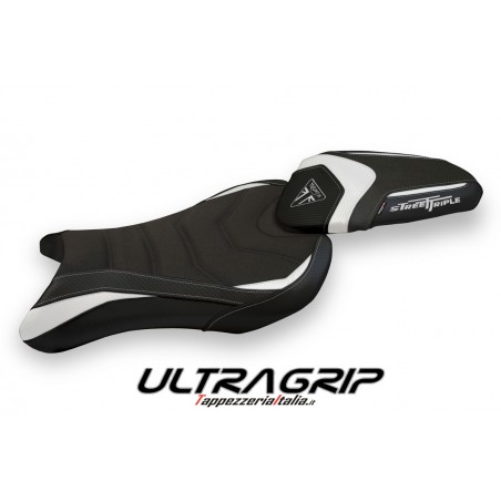 Housse de selle compatible Triumph Street Triple (17-22) modèle ultragrip Avane 1