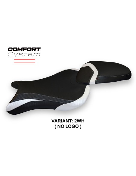 Funda de asiento compatible Triumph Street Triple (17-22) modelo Molina 1 comfort system