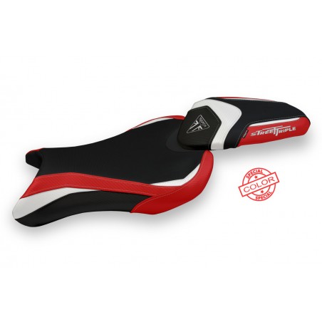 Sitzbezug kompatibel Triumph Street Triple (17-22) modell Sarzana special color