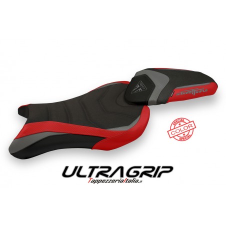 Sitzbezug kompatibel Triumph Street Triple (17-22) Modell Avane special color Ultragrip