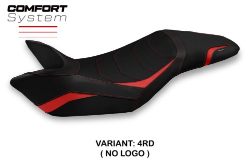 Housse de selle compatible Triumph Speed Triple (11-15) modèle Ghibellina 1 comfort system 2