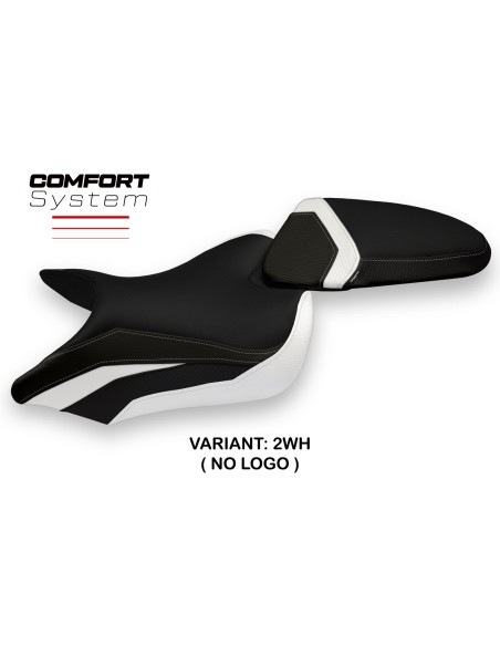 Funda de asiento compatible Triumph Speed Triple (16-21) modelo Maglie 1 comfort system