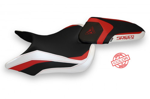 Seat cover compatible Triumph Speed Triple (16-21) Lazise special color model