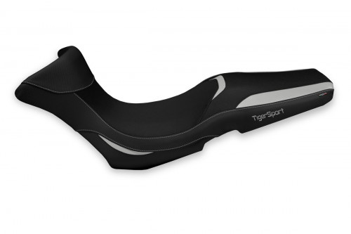 Funda de asiento compatible con Triumph Tiger 1050 Sport (13-20) modelo Julfa