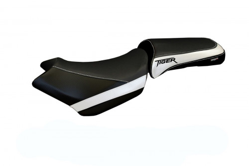Funda de asiento compatible con Triumph Tiger 1200 (18-21) modelo Venezia 1