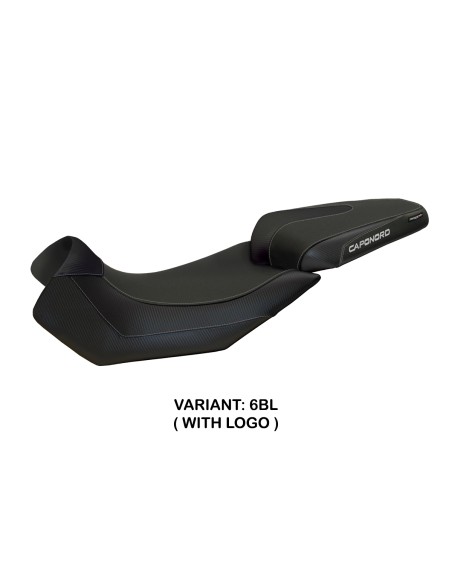 Funda de asiento compatible Aprilia Caponord 1200 (13-17) modelo Nuoro 2