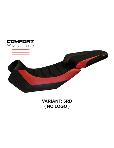 Funda de asiento compatible Aprilia Caponord 1200 (13-17) modelo Nuoro 2 comfort system