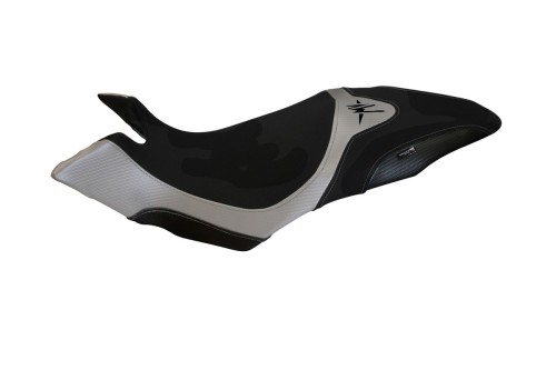 Funda de asiento compatible con MV Agusta Dragster 800 (14-18) modelo Aosta 1